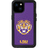 LSU Purple Tiger Mascot iPhone 15 Plus Waterproof Case
